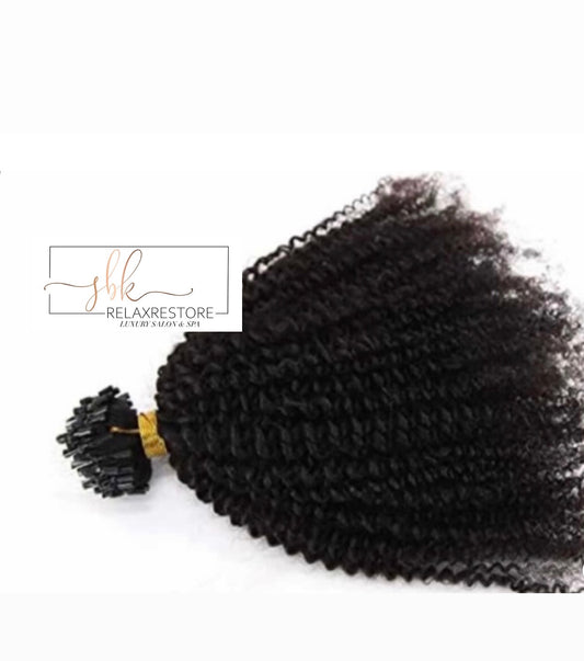 Afro Kinky Curly Microlinks (iTips) | 100 count